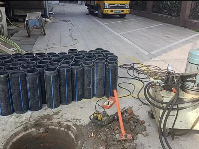 南昌PE置換管廠家 DN315置換管 非開挖管短管置換